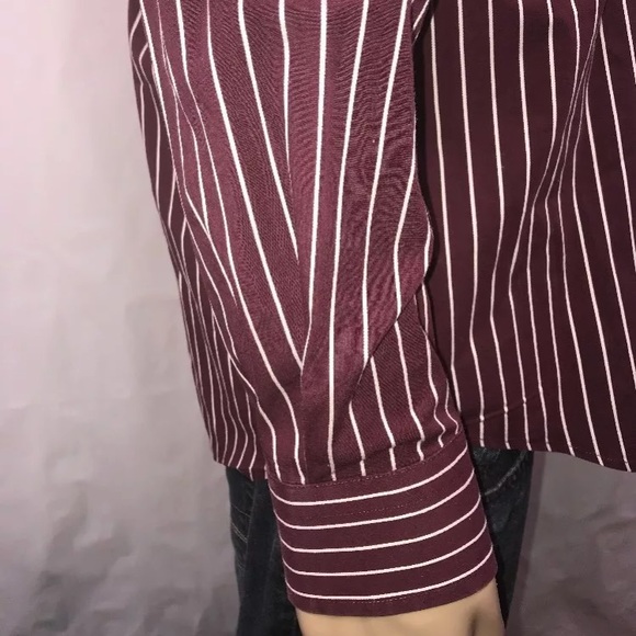 Express 1MX Modern Fit Long Sleeve Button Down - Picture 3 of 8